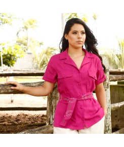 CAMISA BELLE - ROSA